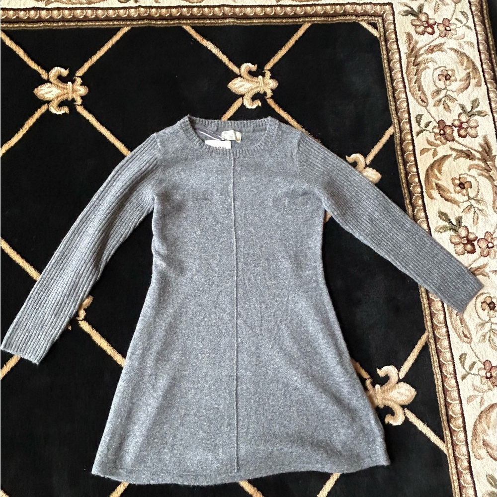 Ruby Moon Gray Long Sleeve Dress